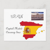 Spanje Briefkaart (Voorkant)