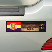 Spanje Bumpersticker (Op auto)