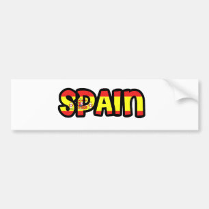 Spanje Bumpersticker
