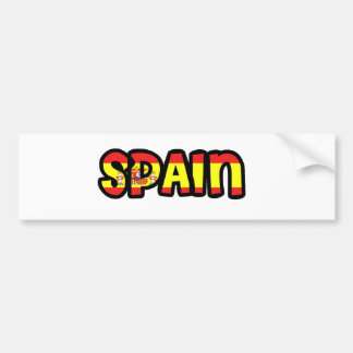 Spanje Bumpersticker