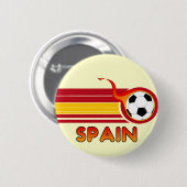 Spanje Button Voetbal (Voorkant /achterkant)