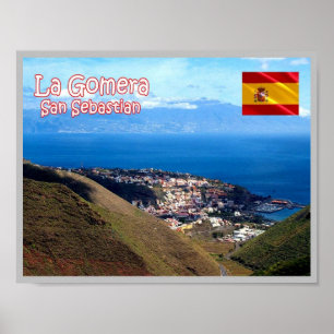 Spanje - Canarische eilanden - La Gomera - Poster