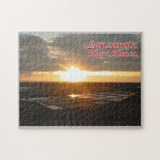 Spanje - Canarische eilanden - Lanzarote - Legpuzzel (Horizontaal)