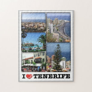 Spanje - Canarische Eilanden - Tenerife - I Love - Legpuzzel