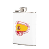 Spanje Carabiner Flag Heupfles (Links)