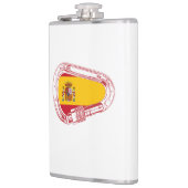 Spanje Carabiner Flag Heupfles (Links)