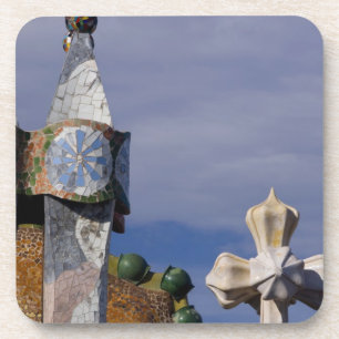 Spanje, Catalonië, Barcelona. Casa Batllo (1906). Drankjes Onderzetter