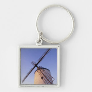 Spanje, Consuegra, Castile-La Mancha Windmolens 2 Sleutelhanger