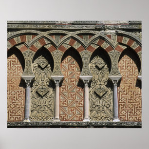 Spanje, Cordoba, Moorse mezquita, (moskee). Poster