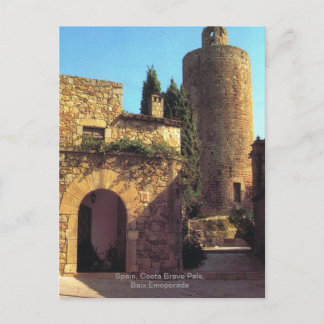 Spanje, Costa Brave Pals, Baix Emoporada Briefkaart