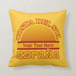 SPANJE Costa Del Sol, aangepaste gootkussens Kussen