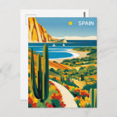  Spanje Costa Dorada Reizen Briefkaart (Voorkant / Achterkant)
