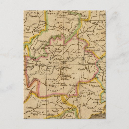 Spanje en Portugal 4 Briefkaart (Voorkant)