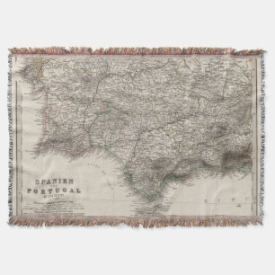 Spanje en Portugal, vier bladeren Deken