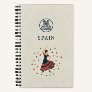 Spanje Erfgoed & Flamenco Ziel: Reis Foto Notitieboek