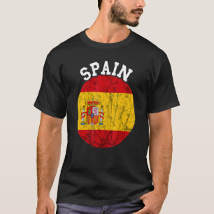 Spanje Espana Kasteel Kroon Spaanse Vlag Espanol S T-shirt