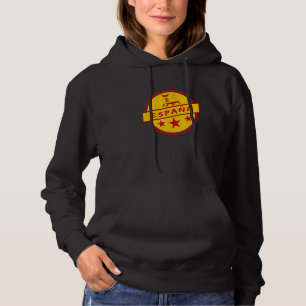 Spanje Espana stier met nationale vlag Hoodie