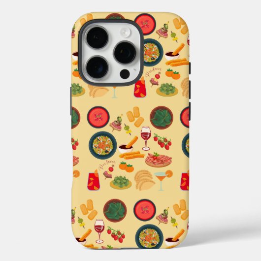 Spanje Eten Case-Mate iPhone Case (Achterkant)