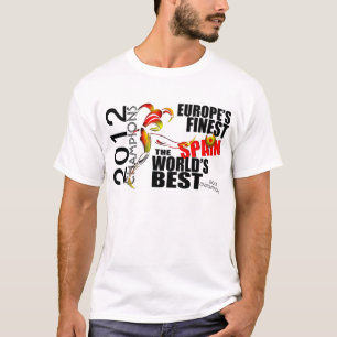 Spanje Eurocup 2012 Champions T-Shirt