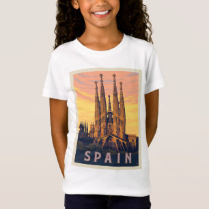 Spanje Familia Sagrada T-shirt