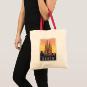 Spanje | Familia Sagrada Tote Bag (Voorkant (product))