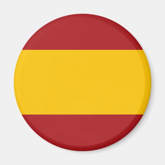 Spanje Flag Magnet Magneet (Voorkant)