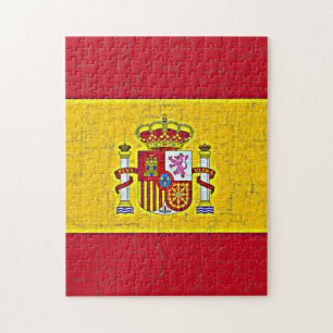 SPANJE FLAG Puzzle Legpuzzel