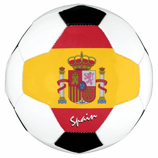 Spanje Football en Spaanse vlag / sport Voetbal (Voorkant)