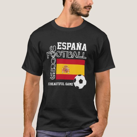 SPANJE Football T-Shirt (Voorkant)