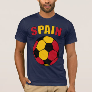 Spanje Footy (Donker) T-shirt