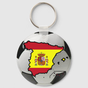 Spanje futbol sleutelhanger