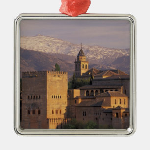 Spanje, Granada, Andalusië De Alhambra, 2 Metalen Ornament