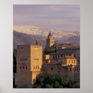 Spanje, Granada, Andalusië De Alhambra, 2 Poster