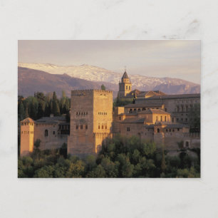 Spanje, Granada, Andalusië De Alhambra, Briefkaart