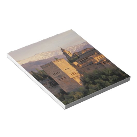 Spanje, Granada, Andalusië De Alhambra, Notitieblok (Schuin)