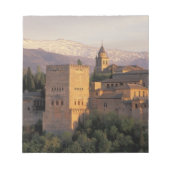 Spanje, Granada, Andalusië De Alhambra, Notitieblok (Voorkant)