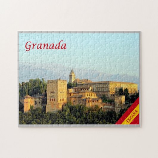 Spanje - Granada - Legpuzzel (Horizontaal)