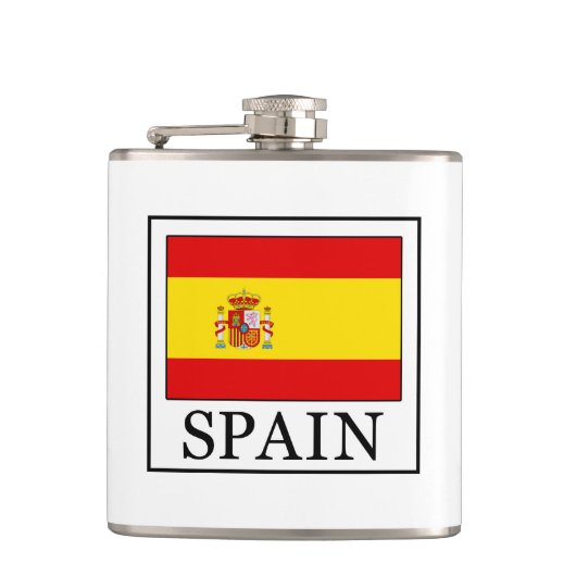 Spanje Heupfles (Voorkant)