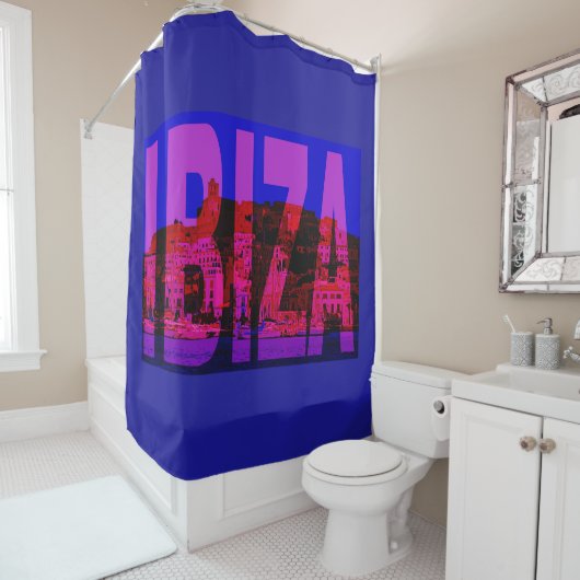 spanje ibiza douchegordijn (In situ)