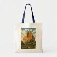 Spanje Illustratie Reis Kunst Vintage
