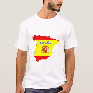 Spanje kaart iPhone SE/5/5s/5c zakje T-shirt