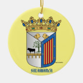 Spanje - kerstversiering Salamanca Keramisch Ornament (Voorkant)