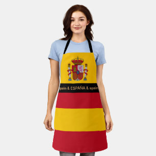 Spanje Koken, España, Spaanse vlag Chefs keuken Schort