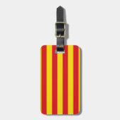 Spanje: La Senyera Catalonia Bagagelabel (Voorkant verticaal)
