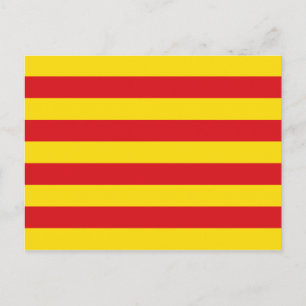 Spanje: La Senyera Catalonia Briefkaart