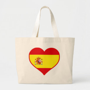 Spanje Love Grote Tote Bag