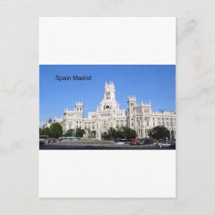 Spanje, Madrid City Hall Plaza de Cibeles (St.K.) Briefkaart