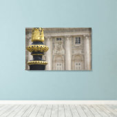 Spanje, Madrid. Koninklijk Paleis,  gloeilamp Canvas Afdruk (Insitu (Houten vloer))