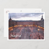 Spanje - Madrid - Mayor Square - Briefkaart (Voorkant / Achterkant)