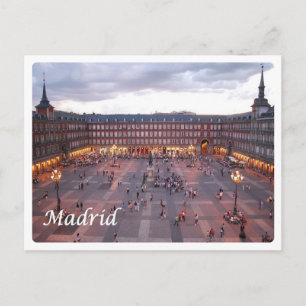 Spanje - Madrid - Mayor Square - Briefkaart